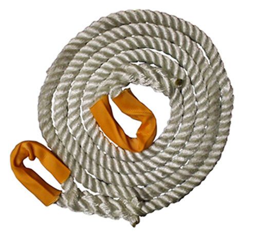 4 Metres x 24mm 3-Strand Nylon Recovery/Tow Rope